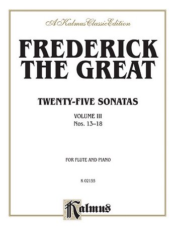 Twenty-five Sonatas, Volume III (Nos. 13-18), Fl