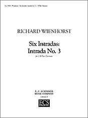 R. Wienhorst: Six Intradas: Intrada No. 3