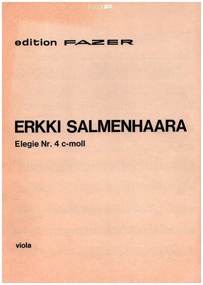 E. Salmenhaara: Elegy No.4, Va