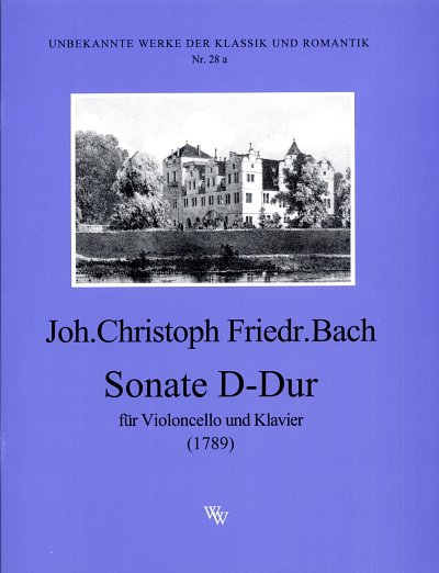 J.C.F. Bach: Sonate D-Dur, VcKlav (KlavpaSt)
