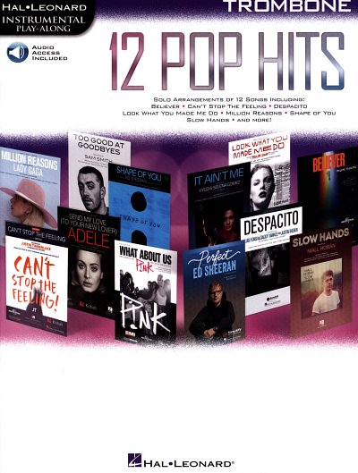 12 Pop Hits (Trombone)