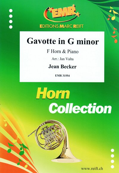J. Becker: Gavotte In G Minor, HrnKlav