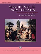 DL: Menuet sur le nom d'Haydn, Blaso (Part.)
