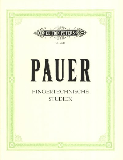 M. Pauer: Technical Finger Studies