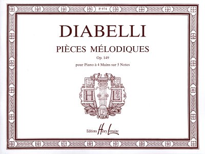 A. Diabelli: Pièces mélodiques Op.149, Klav4m (Sppa)