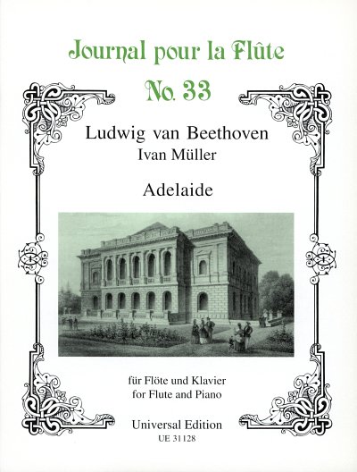 Beethoven/Braun: Adelaide fuer Floete und Klav, FlKlav (Pa+S