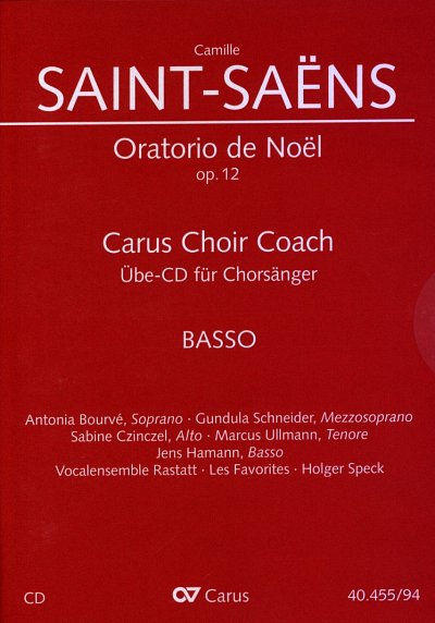 C. Saint-Saens: Oratorio de Noel - C, 5GsGchStroOr (CD Bass)