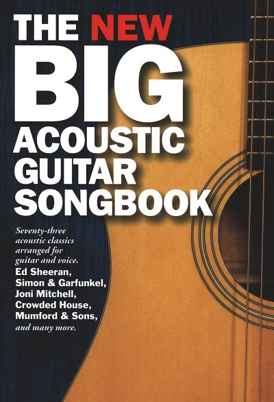 The New Big Acoustic Guitar Songbook, Git;Ges (SB)