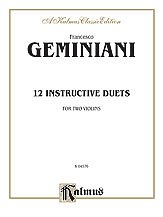 DL: Geminiani: Twelve Instructive Duets