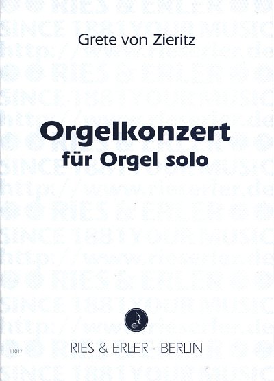 G. v. Zieritz: Orgelkonzert, Org