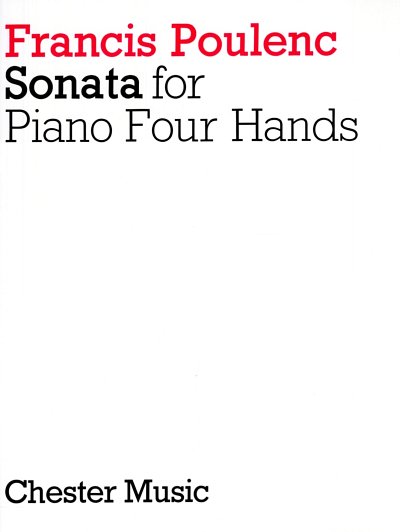 F. Poulenc: Sonata, Klav4m;2Klav (Sppa)