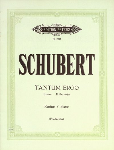 F. Schubert: Tantum Ergo