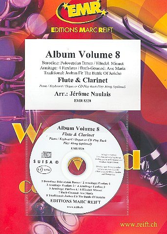 J. Naulais: Album Volume 8, FlKlar (+CD)