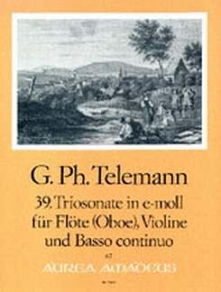 G.P. Telemann: Triosonate 39 E-Moll Twv 42:E7