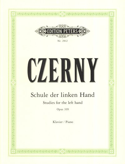 C. Czerny: Schule der linken Hand op. 399, Klav