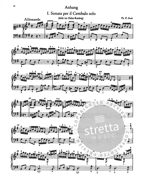 J.S. Bach: Klavierbüchlein für Anna Magdalena Bach, Klav (2)