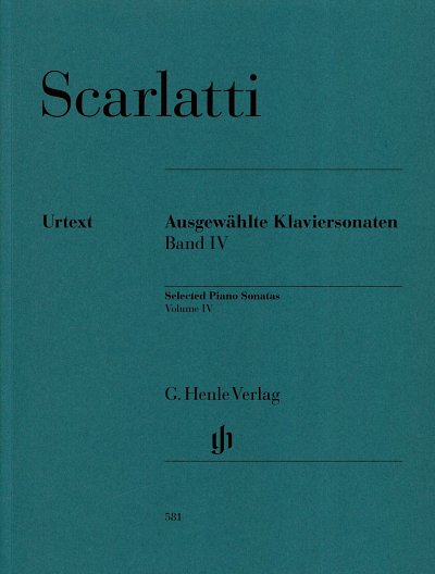 D. Scarlatti: Ausgewählte Klaviersonaten IV, Klav