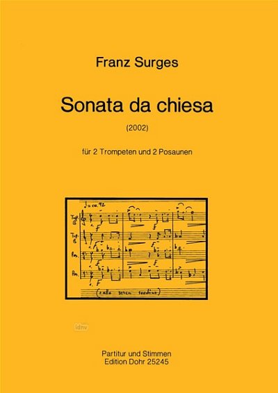 F. Surges: Sonata da chiesa