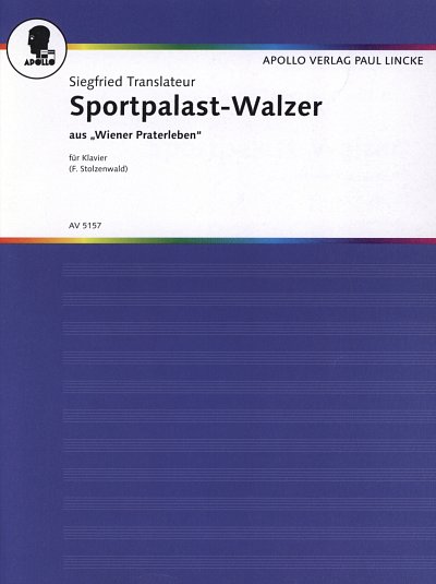 AQ: Translateur Siegfried: Wiener Praterleben Op 12 (B-Ware)