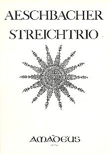 W. Aeschbacher: Trio op. 21, VlVlaVc (Stp)