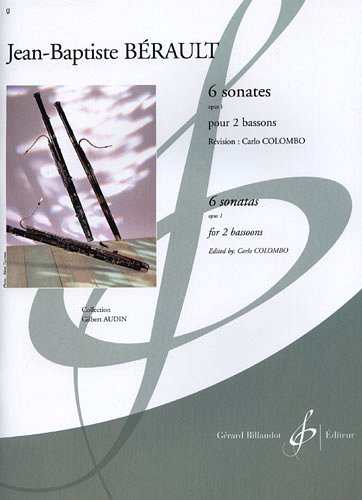 6 Sonates Opus 1, 2Fag (Sppa)
