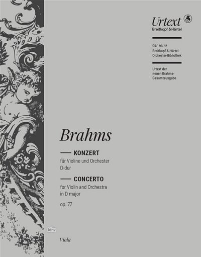 J. Brahms: Violinkonzert D-dur op. 77, VlOrch (Vla)