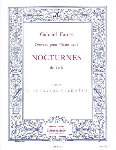G. Fauré: Nocturnes, Klav