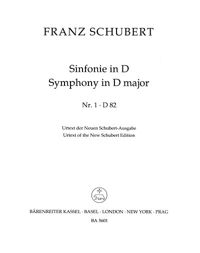 F. Schubert: Sinfonie Nr. 1 D-Dur D 82