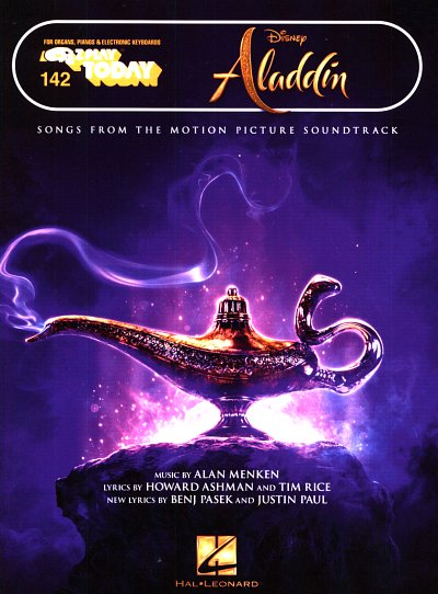 Aladdin (Movie 2019): for keyboard (organ/piano) (with, Klav