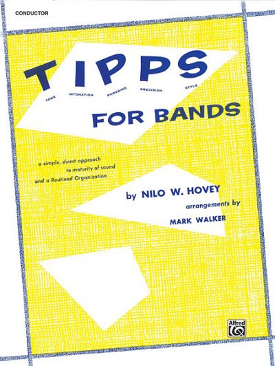N.W. Hovey: T-I-P-P-S for Band, Blaso