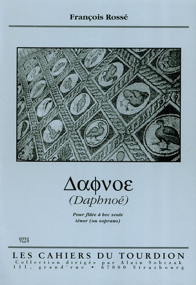 F. Rossé et al.: Daphne Pour Flute A Bec Seule