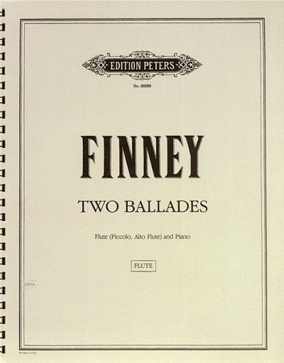 R.L. Finney: 2 Balladen