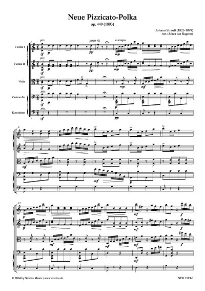 DL: J. Strauss (Sohn): Neue Pizzicato-Polka op. 449 (1893)