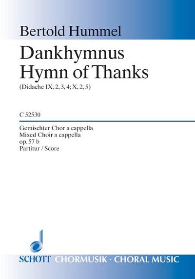B. Hummel: Hymn of Thanks
