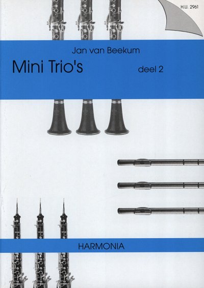 J. v. Beekum: Mini Trios 2, 3Fl (Part.)
