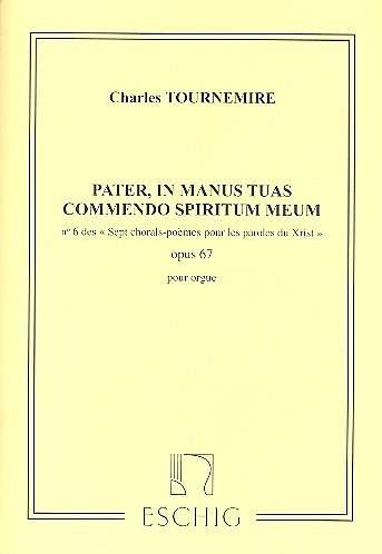 C. Tournemire: Choral N 6 Orgue (Part.)