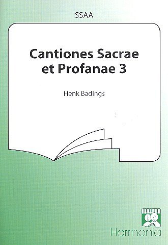 H. Badings: Cantiones Sacrae et Profanae 3, FchKlav