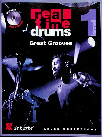 A. Oosterhout: real time drums 1 - Great Grooves, Drst (+CD)