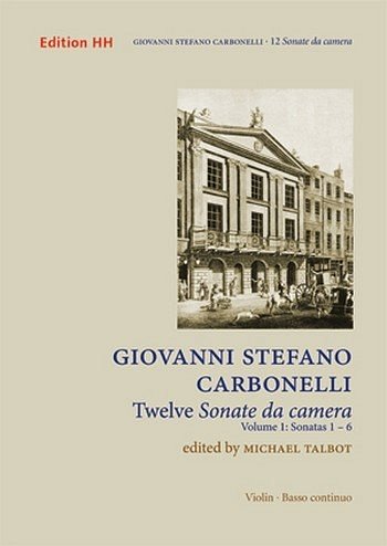 C.G. Stefano: Twelve Sonate da Camera (Pa+St)