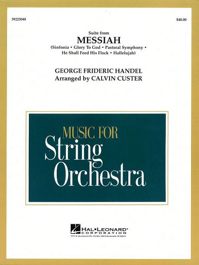 G.F. Händel: The Messiah, Stro (Pa+St)