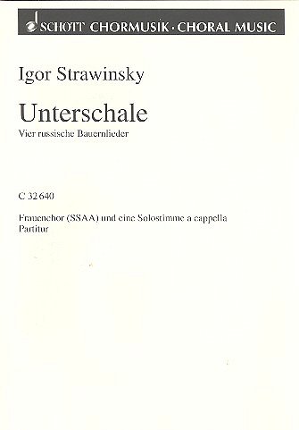I. Strawinsky: Unterschale  (Chpa)