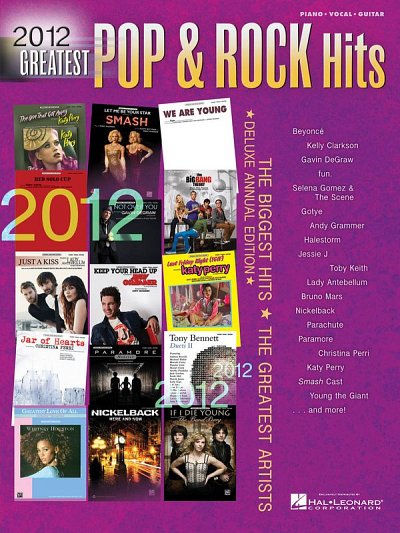 2012 Greatest Pop & Rock Hits(pvg)#, GesKlavGit