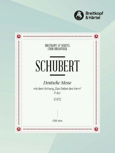 F. Schubert: Deutsche Messe F-Dur D 872, GchOrchOrg (Chpa)