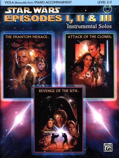 J. Williams: Star Wars: Episodes I, II & III, Va (Bu+CD)