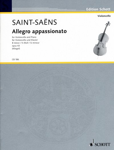 C. Saint-Saëns: Allegro appassionato op. 43 , VcKlav