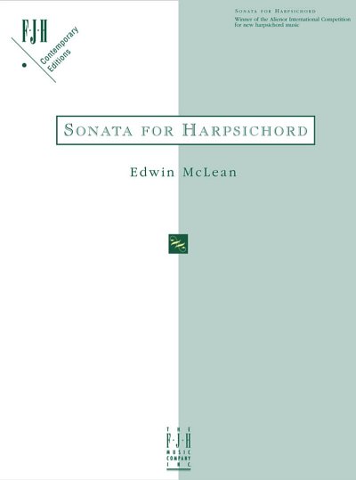 E. McLean: Sonata for Harpsichord, Cemb/Klav