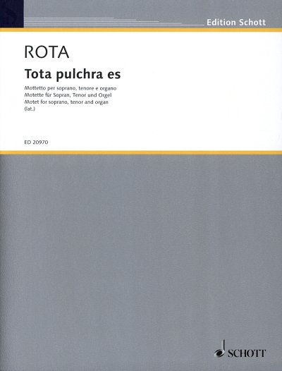 N. Rota: Tota pulchra es  (Part.)