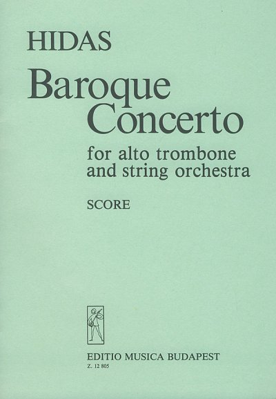 F. Hidas: Baroque Concerto, AltposStr (Part.)