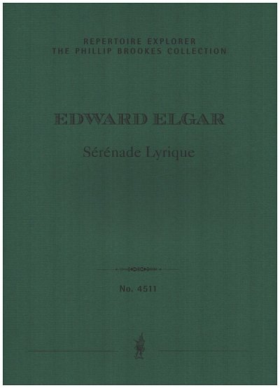 E. Elgar: Sérénade lyrique