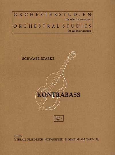 O. Schwabe: Orchesterstudien 6, Kb